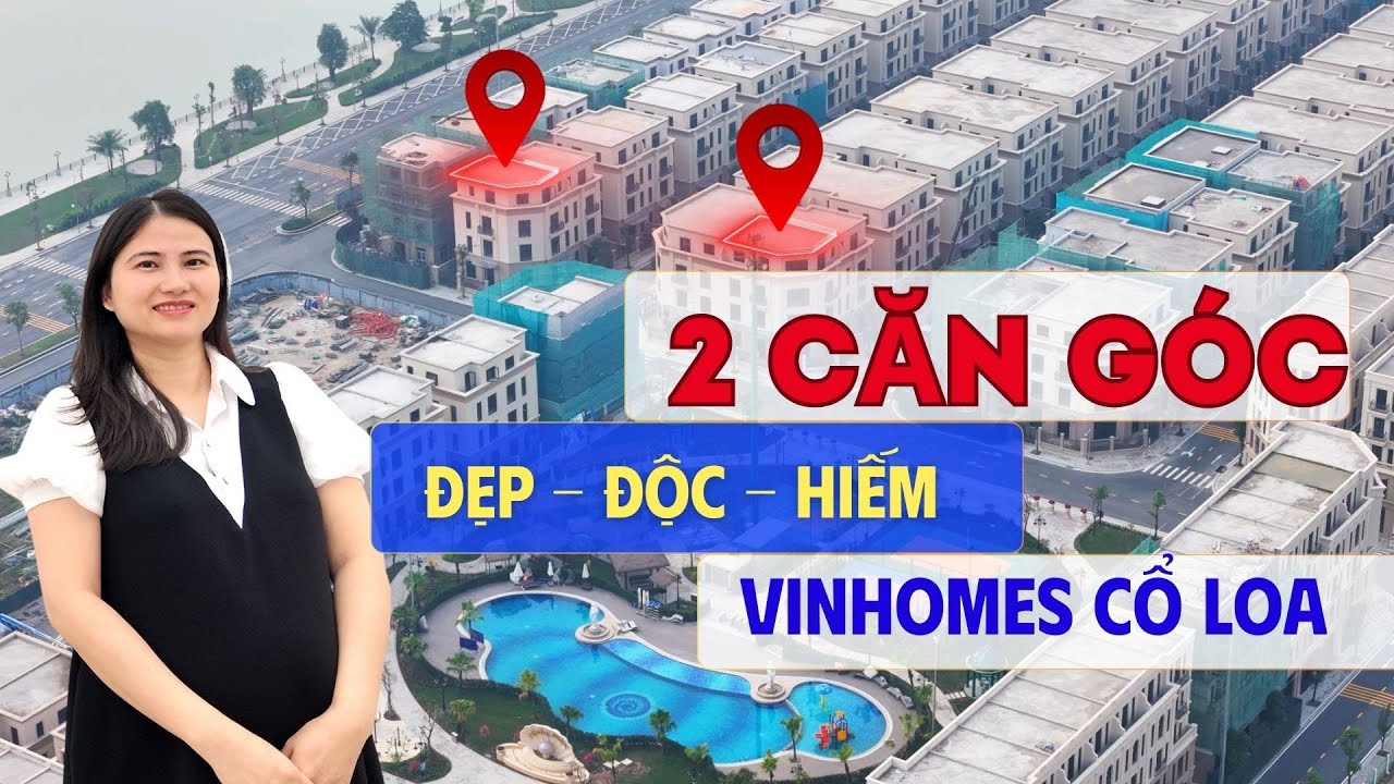 Vinhomes Cổ Loa: Biệt thự GÓC phân khu Hoàng Gia mặt công viên ĐẸP- ĐỘC - HIẾM