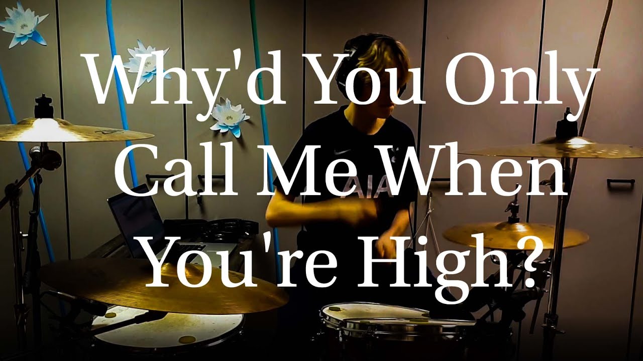 Arctic Monkeys - Why'd You Only Call Me When You're High? (drum cover)