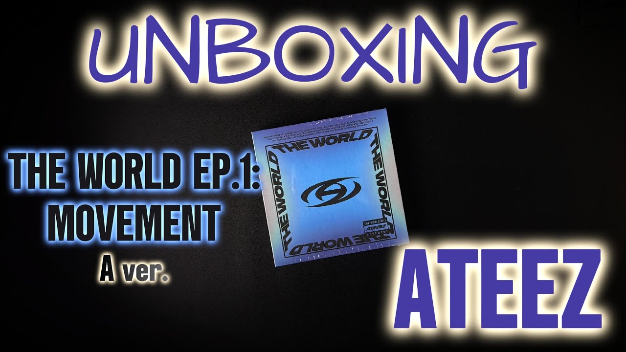 ATEEZ &ndash; THE WORLD EP.1: MOVEMENT A ver. Unboxing | Case 035