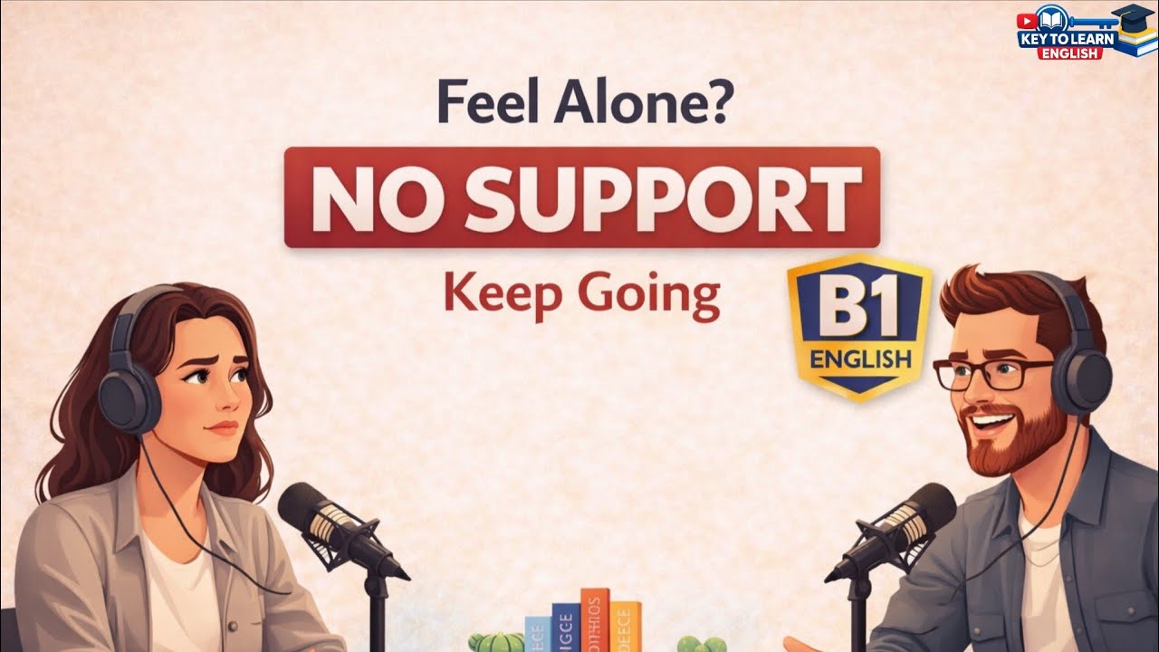When You Feel Like Nobody Supports You | B1 English Listening Practice | English Podcast