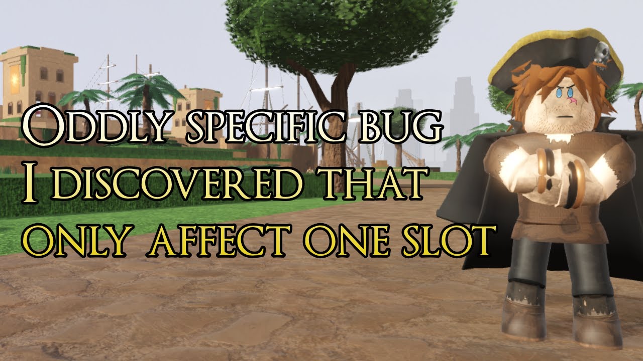 Oddly specific bug I discovered in Arcane Odyssey