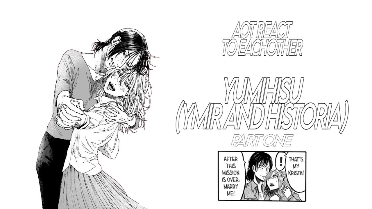 Aot React To Eachother || Yumihisu 1/2 || 2X Speed || Attack On Titan || GL/WLW