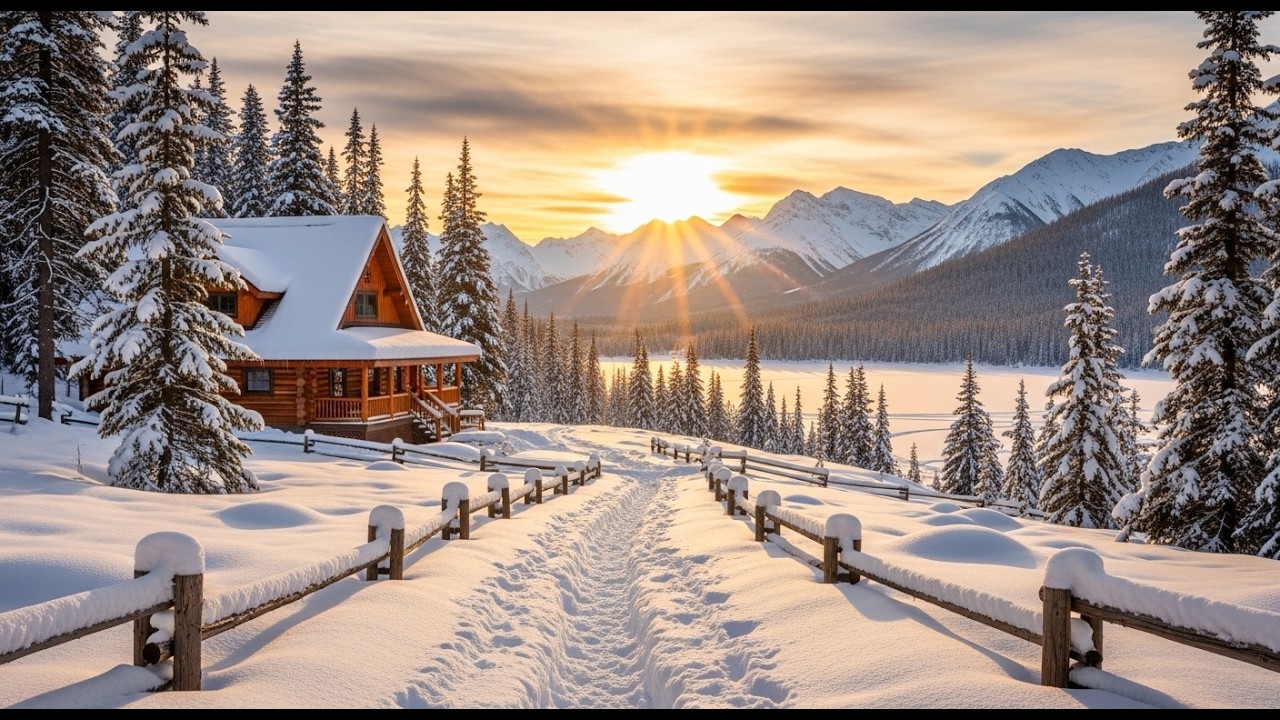 Peaceful Relaxing Music 2026 ❄️ Calming Sounds for Stress Relief and Mental Peace
