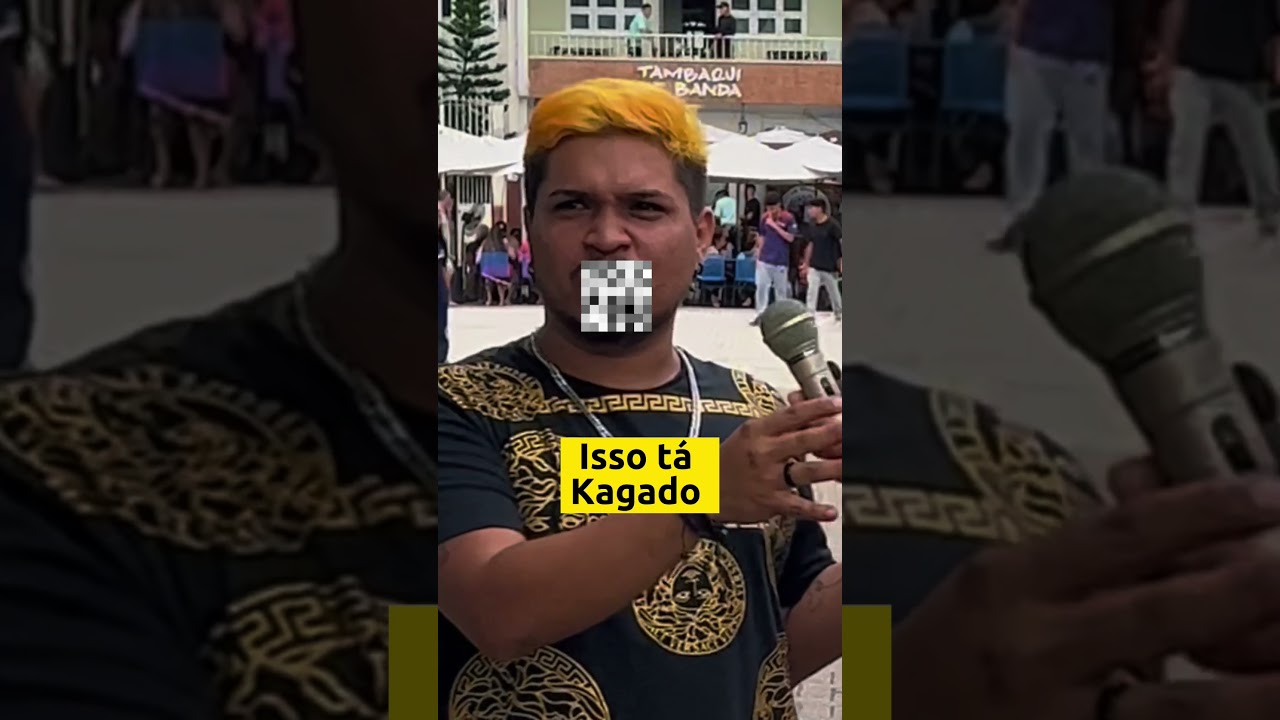 Microfone com coco