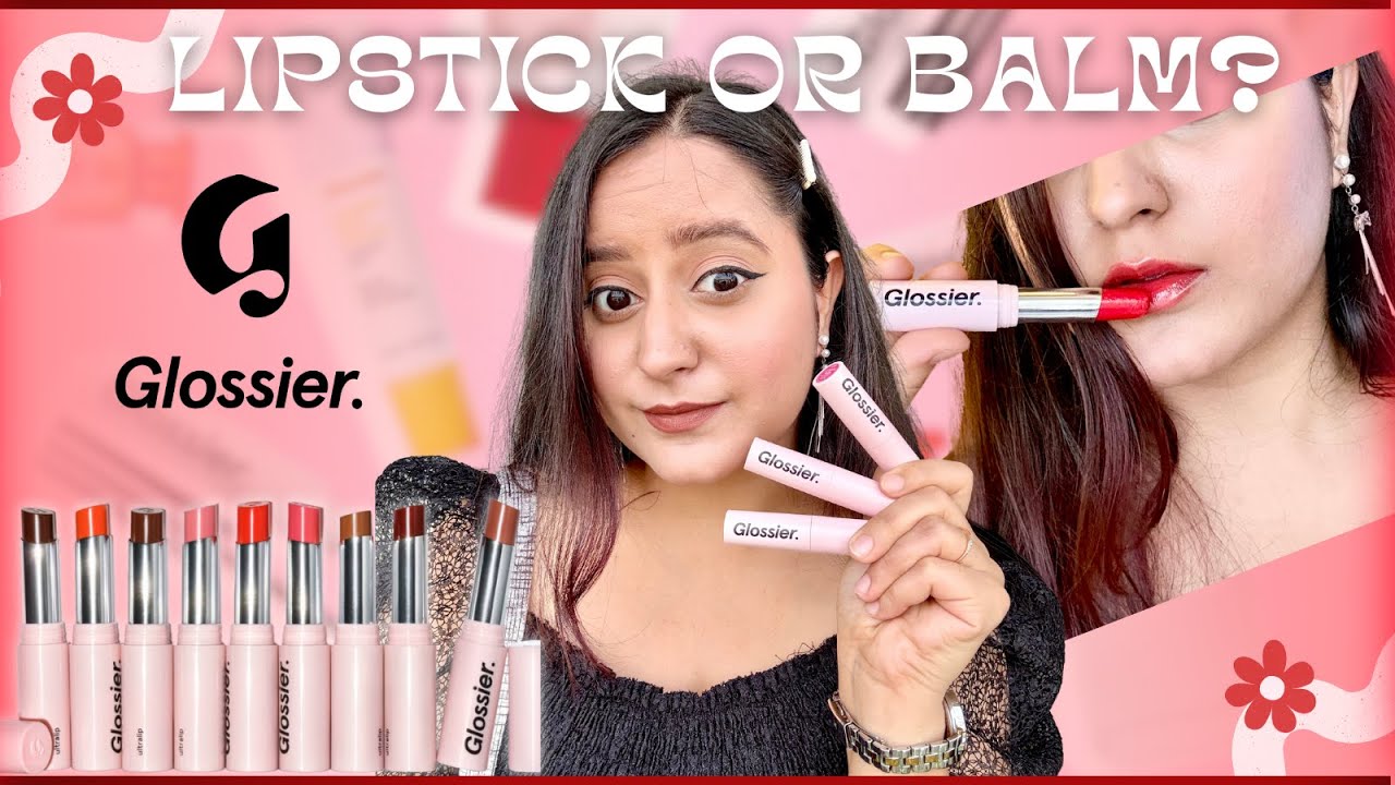💄I Tried *Glossier* UltraLip on Indian Skin 👧🏻 Lip Swatches & Review | Pookie From UP 🤍