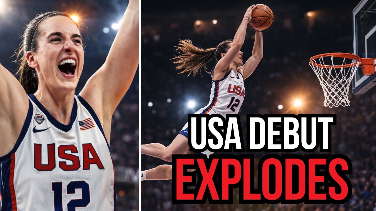 Caitlin Clark’s Team USA Debut EXPLODES… They Can’t Ignore Her Now!
