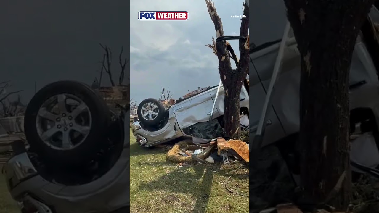 A Destructive Tornado Tore Through Parts Of Wisconsin, Flipping Over Numerous Vehicles