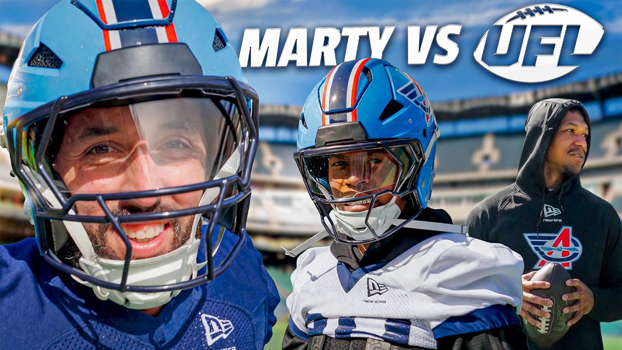 Marty Mush Tries Out For The UFL | Marty Vs.