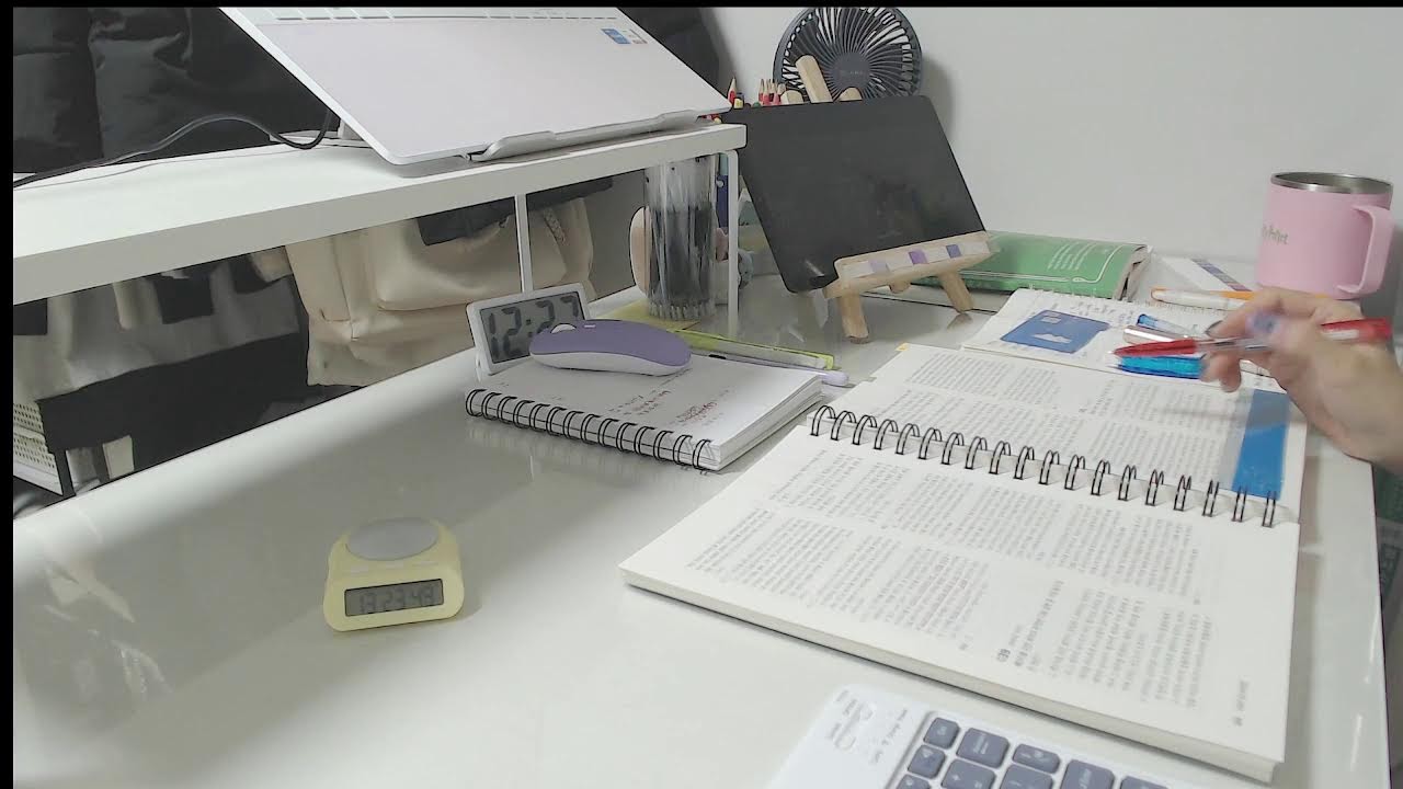 [26.03.01] Study with me l 장작소리asmr
