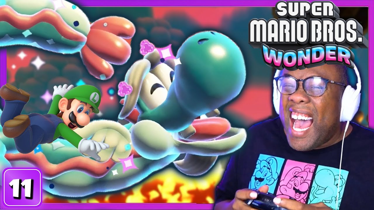 LUIGI'S NEVERENDING STORY | Super Mario Bros. Wonder | Deep Magma Bog | Episode 11