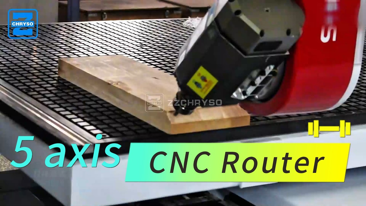5 Axis CNC Router Machine | 5A High-Precision CNC Milling & Engraving Equipment