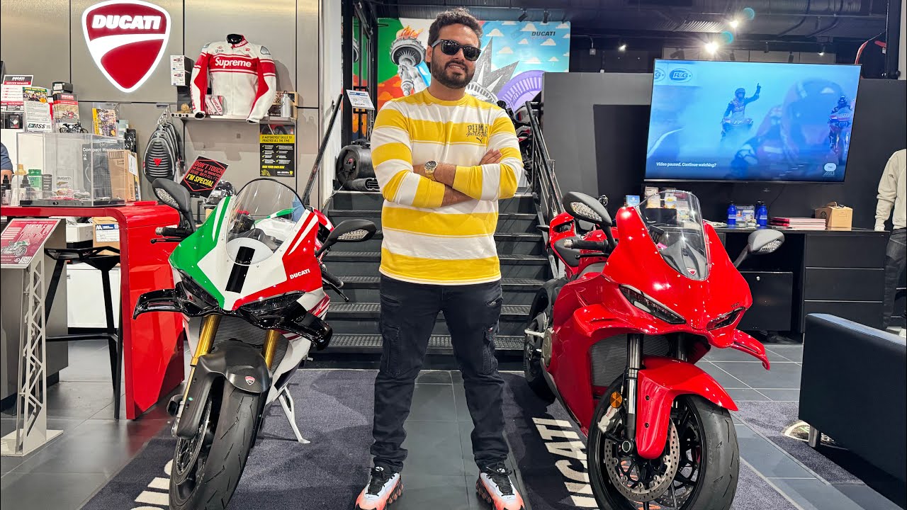 Exploring Ducati Motorcycles in NYC🏍️ | Bike Shopping Vlog