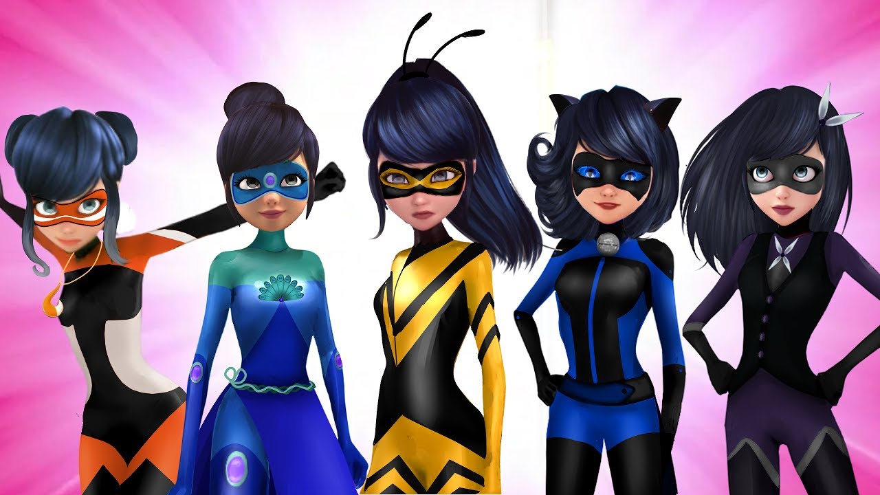 A BIG MIRACULOUS SWAP: Marinette and Kwamis -  Miraculous Ladybug Speededit