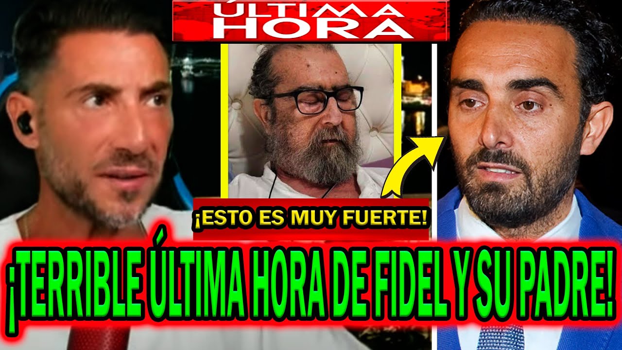 💥&iexcl;TERRIBLE &Uacute;LTIMA HORA! DE FIDEL ALBIAC CON ANTONIO DAVID FLORES TRAS MUERTE DE SU PADRE PACO ALBIAC