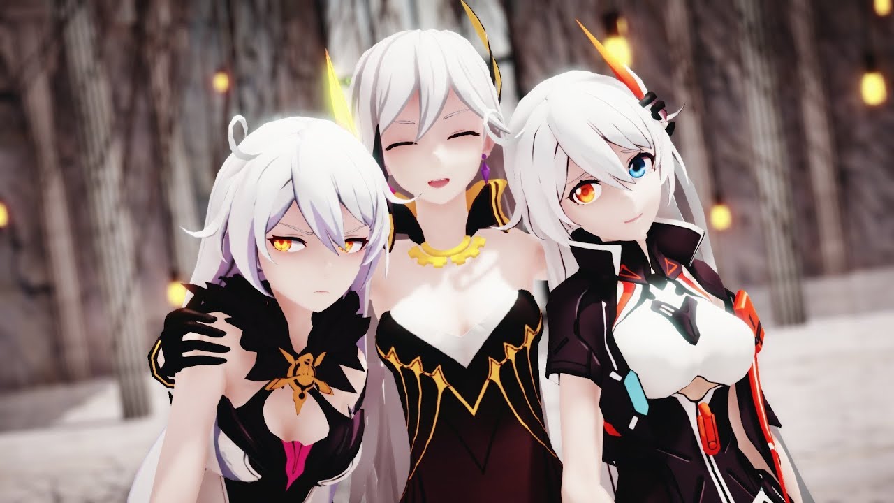 【MMD Honkai Impact 3 】SIDE TO SIDE