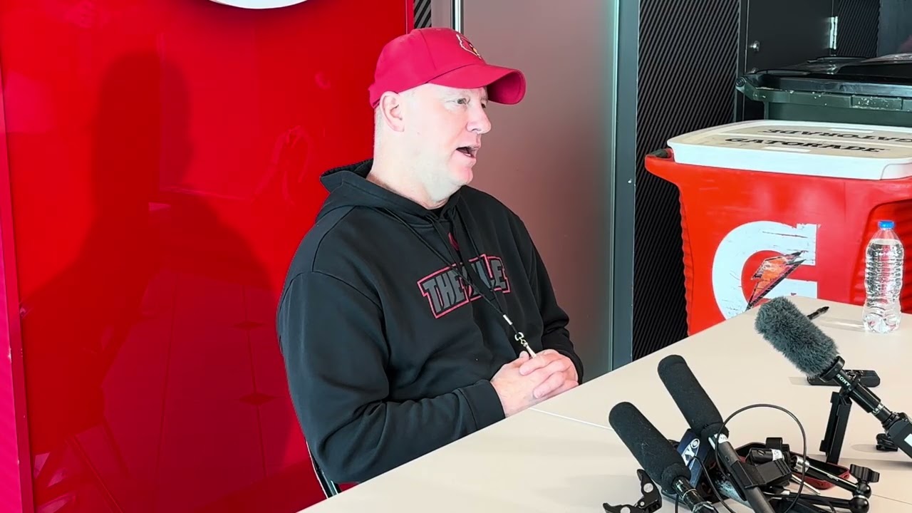 Louisville HC Jeff Brohm Talks Start of Spring Ball (3/17/26)