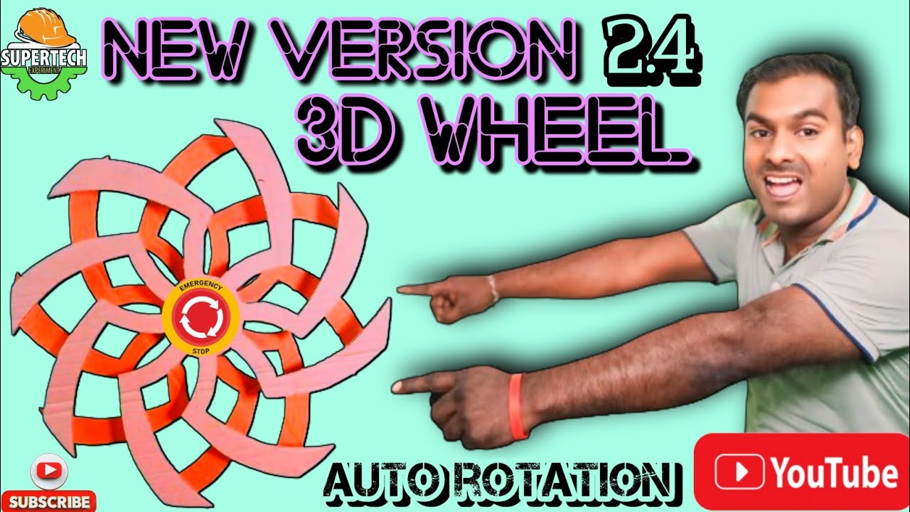 Kinetic Sculpture Modification ll Auto Rotation अब आएगा मजा.