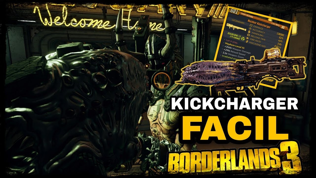 Borderlands 3| Como Farmear el kickcharger Facilmente(con Skip)