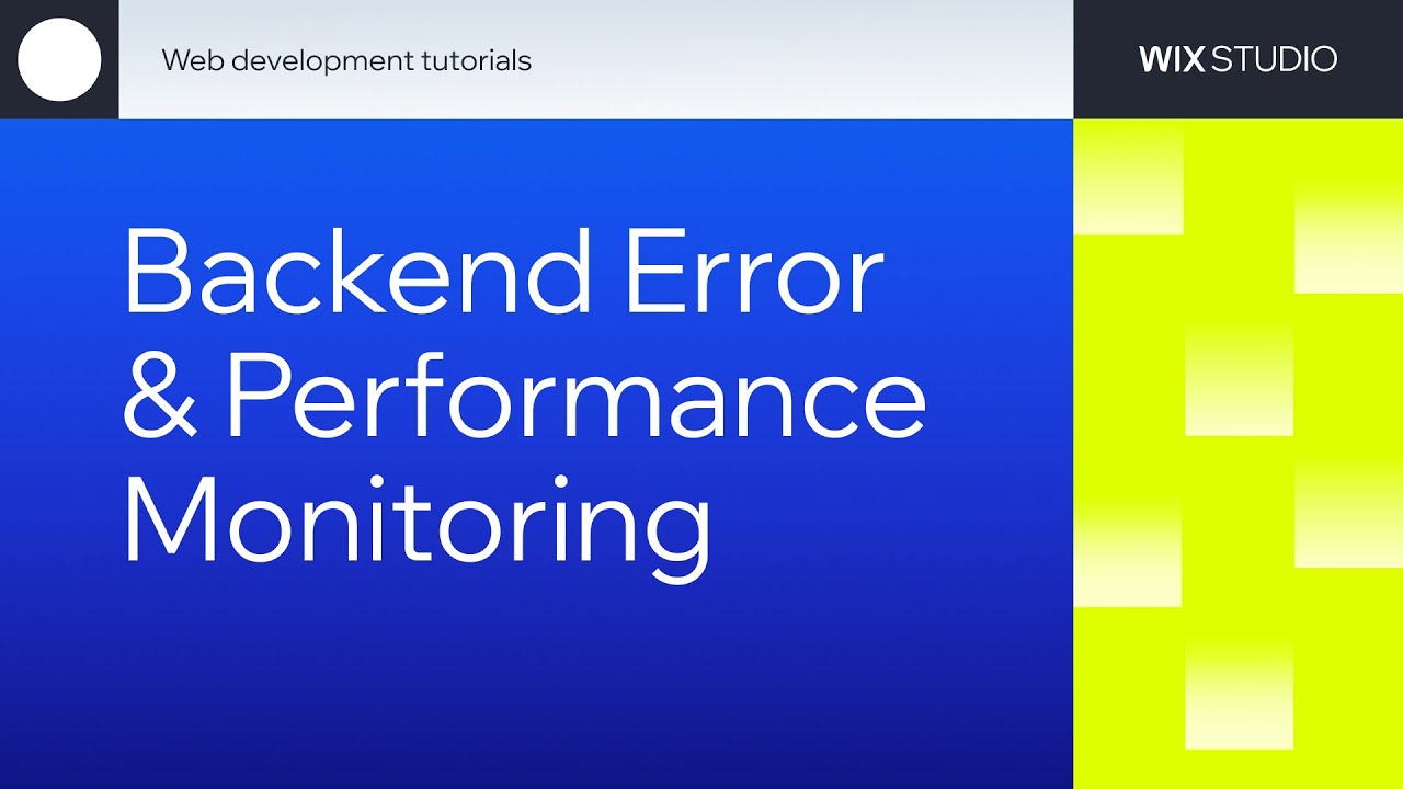 How to monitor your code for performance and error handling in Wix Studio