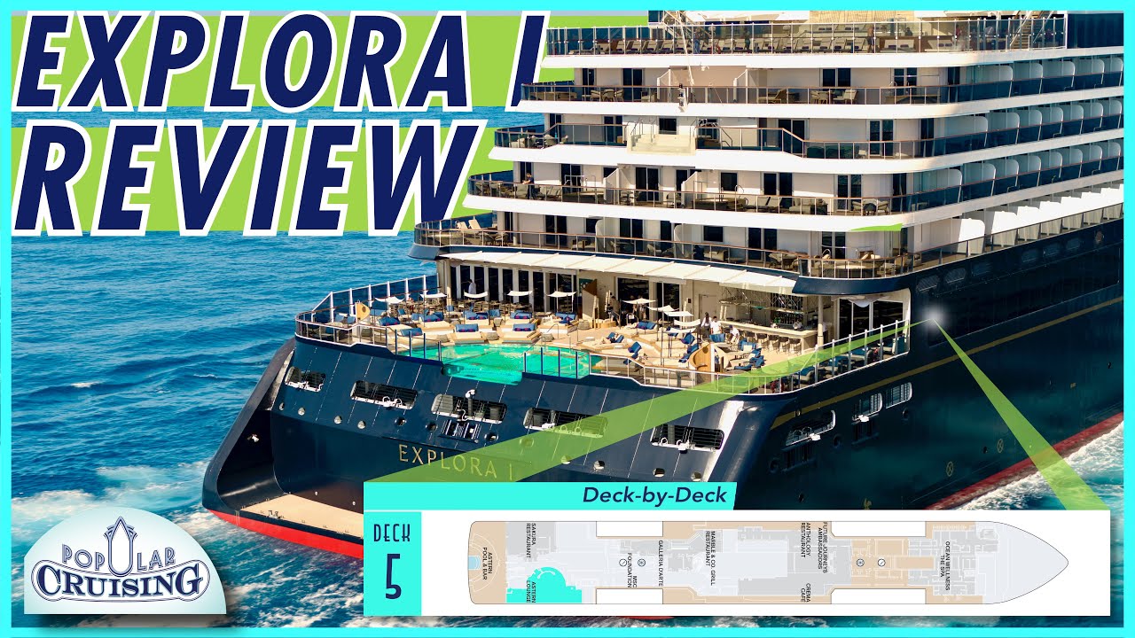 NEWEST in LUXURY Cruise Travel ~ Explora I Review and Deck-By-Deck Explora Journeys Cruise Ship Tour