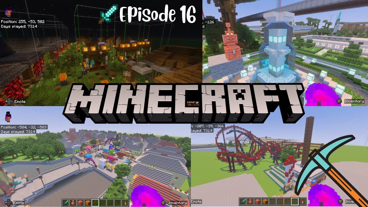 Minecraft: October Realm Update and Disasters! (Ep16)