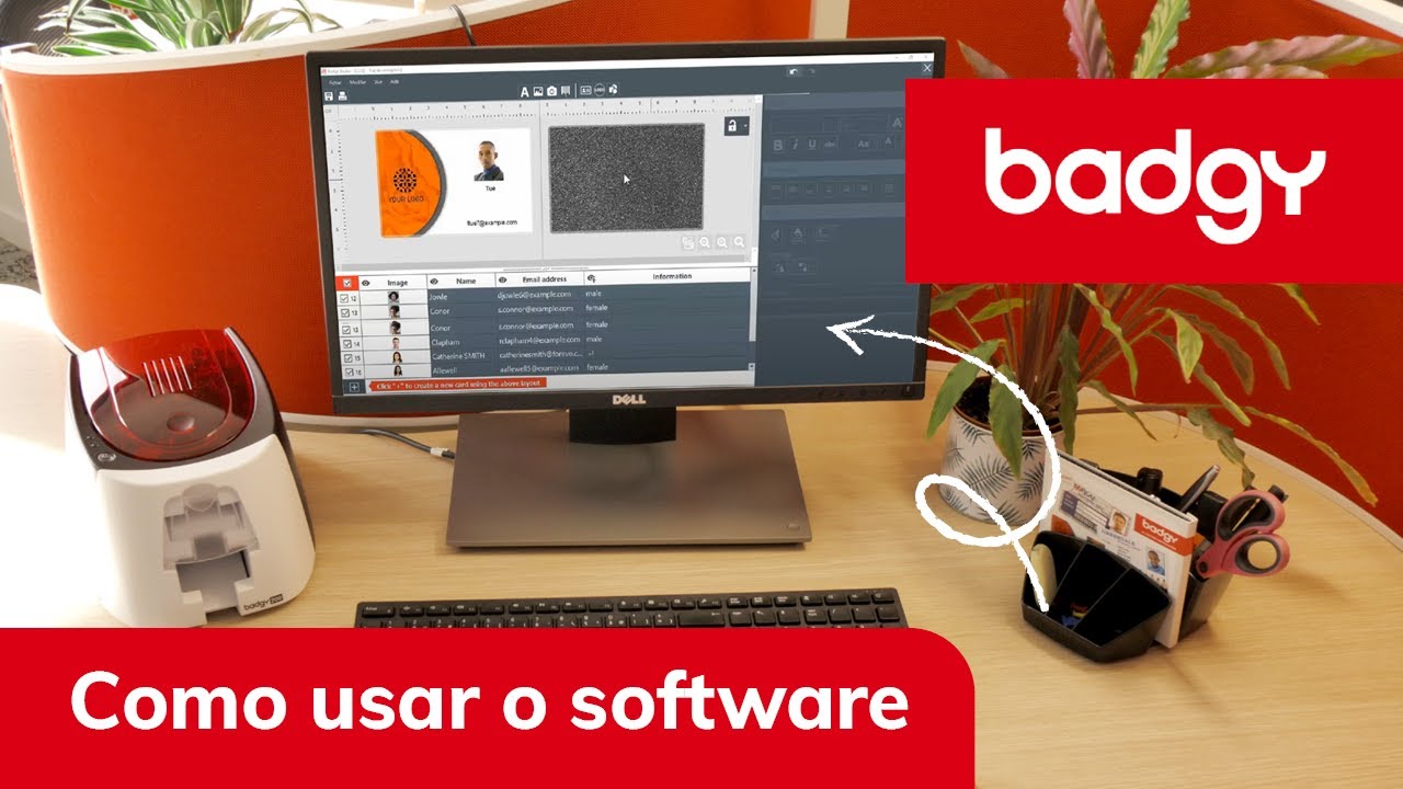 Evolis Badge Studio Software | Impressão de lotes de cartões de dupla face