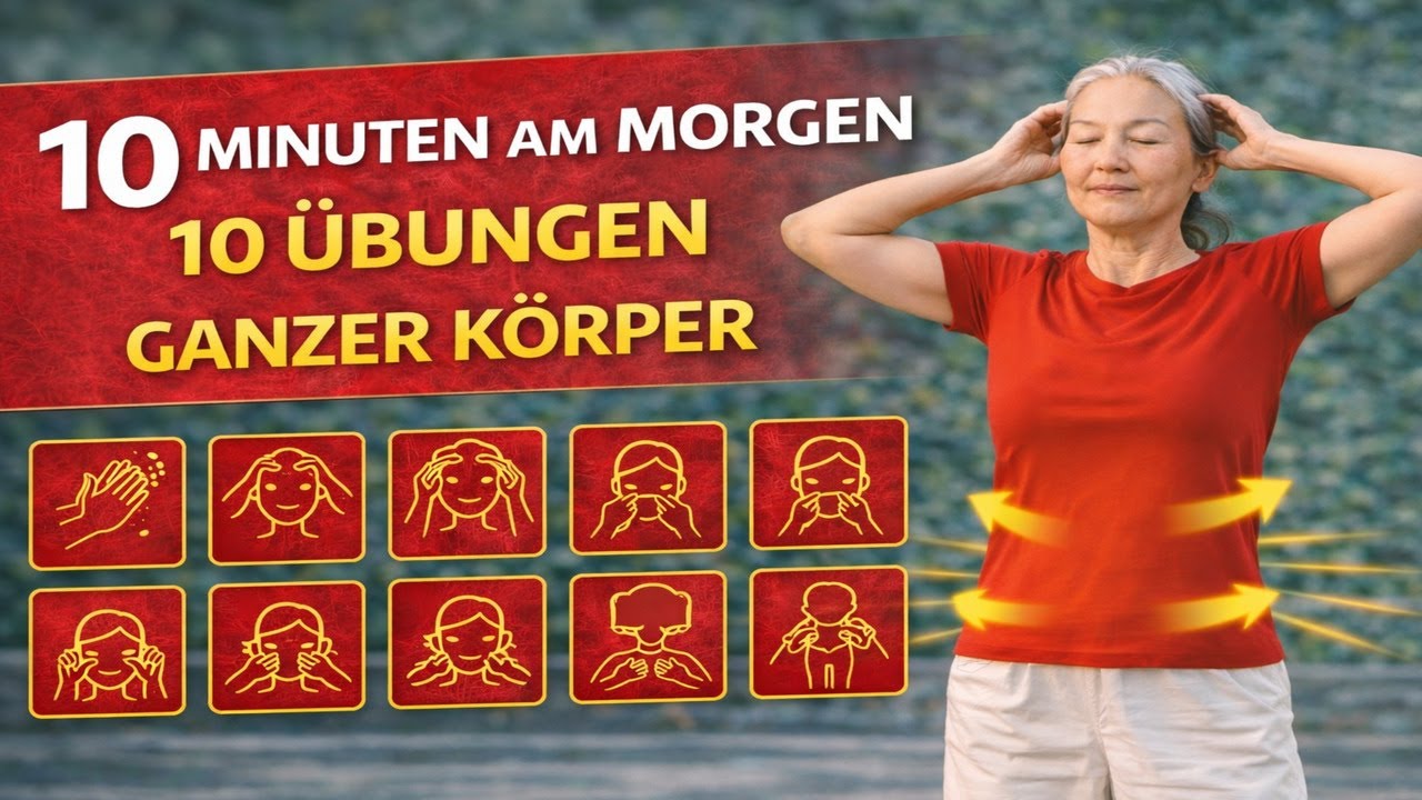 10 Minuten jeden Morgen – diese 10 Übungen verändern deinen ganzen Tag