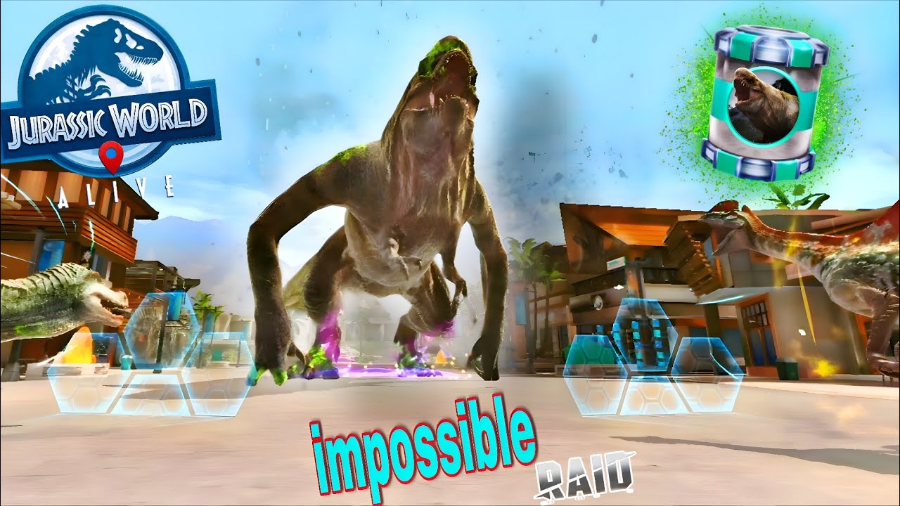 HARDEST BOSS RAIDS EVER I SEEN || D.REX BOSS RAID || JURASSIC WORLD ALIVE || V3.16