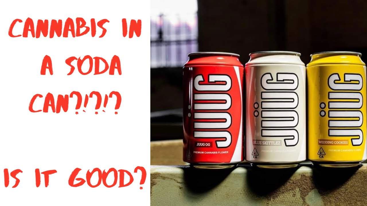 CANNABIS IN A SODA CAN?? JUUG WEEDING COOKIES 27% THC | WEEDVIEW WEDNESDAY