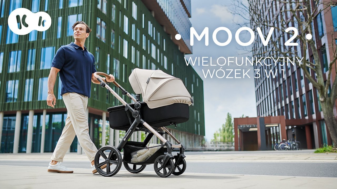 Kinderkraft MOOV 2 / MOOV 2 AIR &ndash; w&oacute;zek wielofunkcyjny