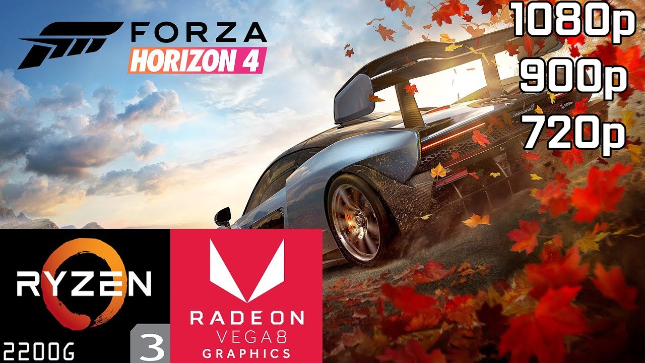Forza Horizon 4 - Ryzen 3 2200G Vega 8