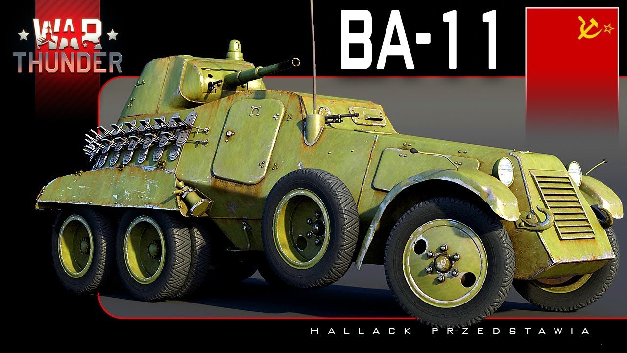 BA-11 radziecki kołowiec w War Thunder