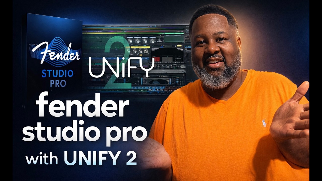 MAKING MUSIC IN FENDER PRO WITH UNIFY 2!