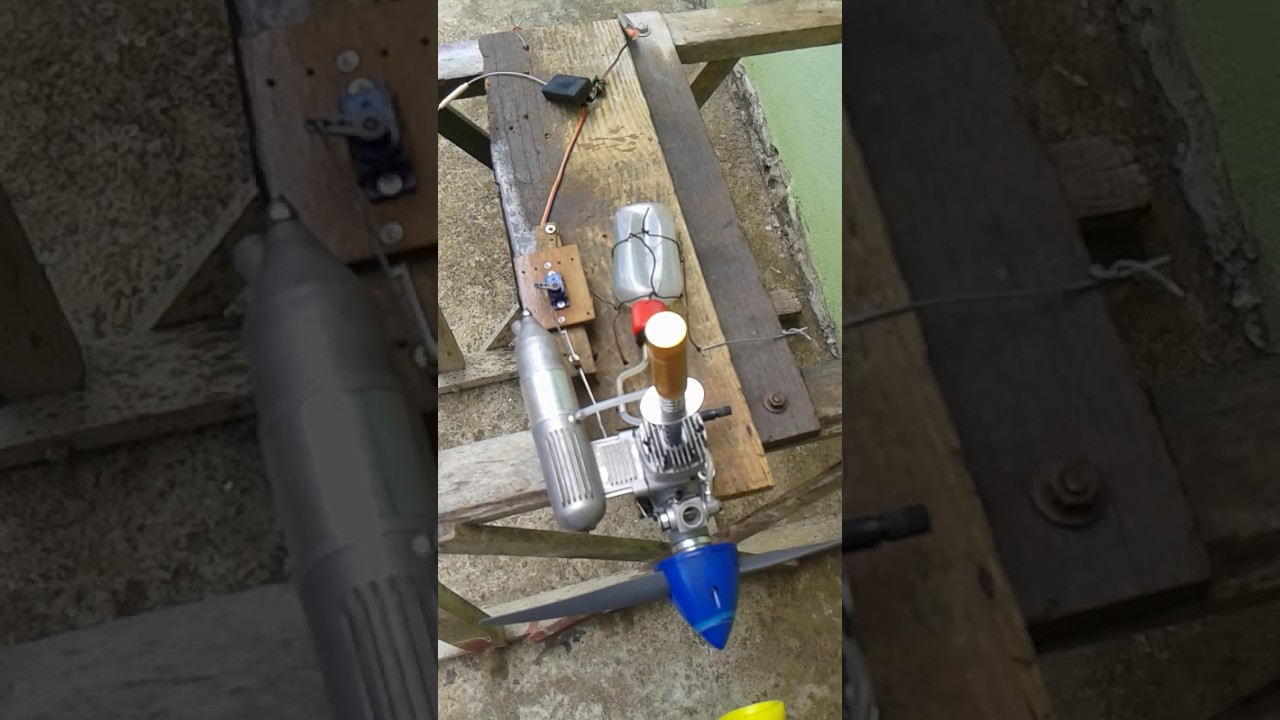 Como recuperar compreensão motor de aeromodelo glow Asp. Funcionamento.