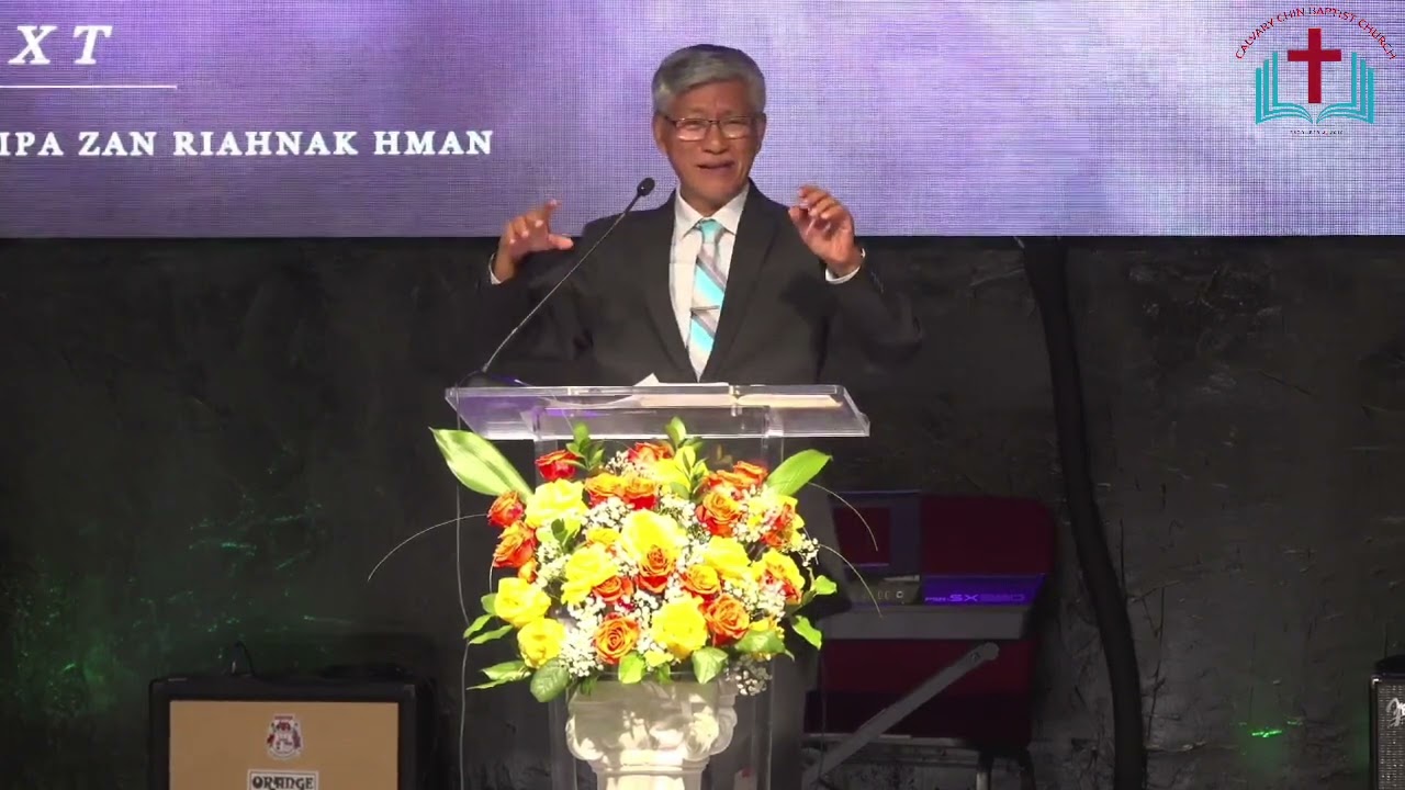 Rev.Dr. Van Ram Uk | Sunday Service Thawngtha