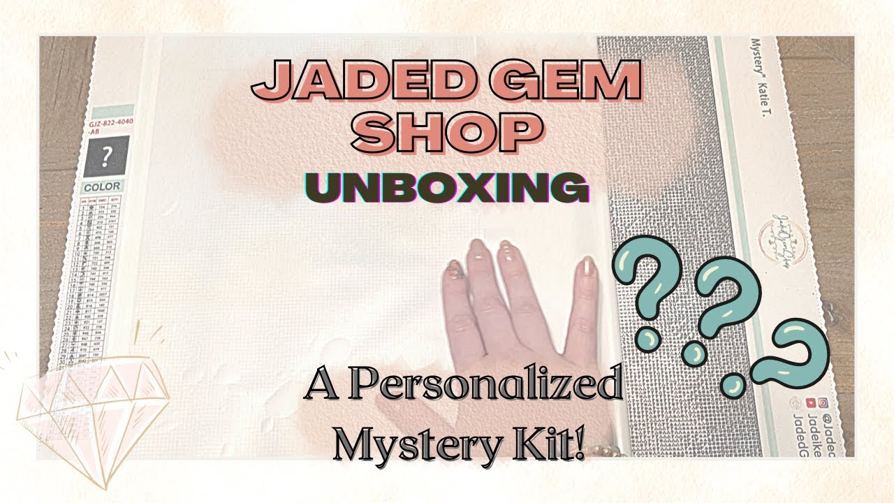 Unboxing: A Personalized (!!) Mystery Kit from Jaded Gem Shop! Fully customizable options available