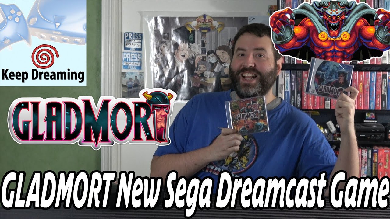 Продолжайте мечтать &mdash; GLADMORT, новая игра для Sega Dreamcast 2025 года &mdash; Адам Коралик