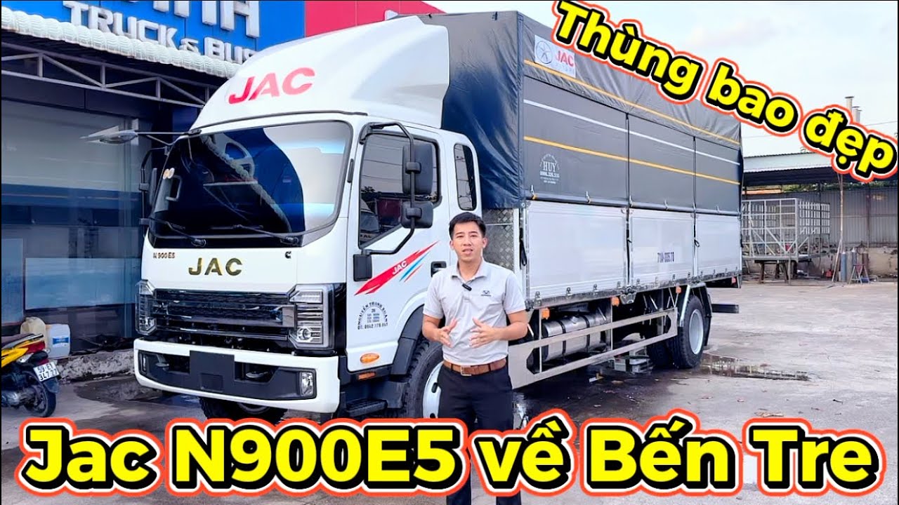 Xe tải Jac N900E5 thùng bửng nhôm 2025 | Xe Jac N900 tải 10 tấn thùng cao 2.43m #jacn900e5 