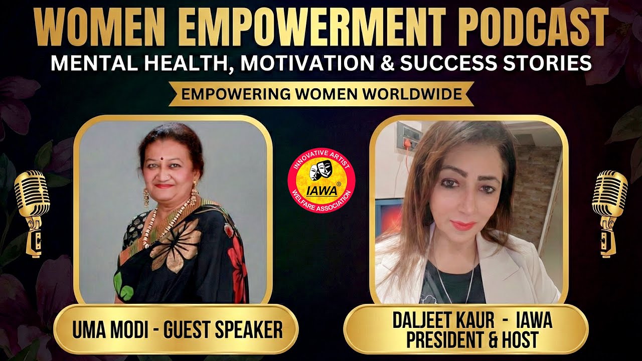 Uma Modi Insurance Advisor | Great Women Achiever 2025 | Host Daljeet Kaur, IAWA President