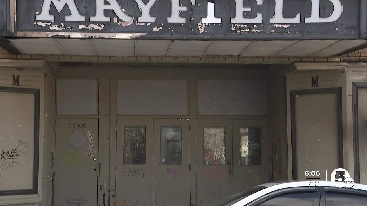 The Mayfield Theatre in Little Italy is condemned. Neighbors want it cleaned up.