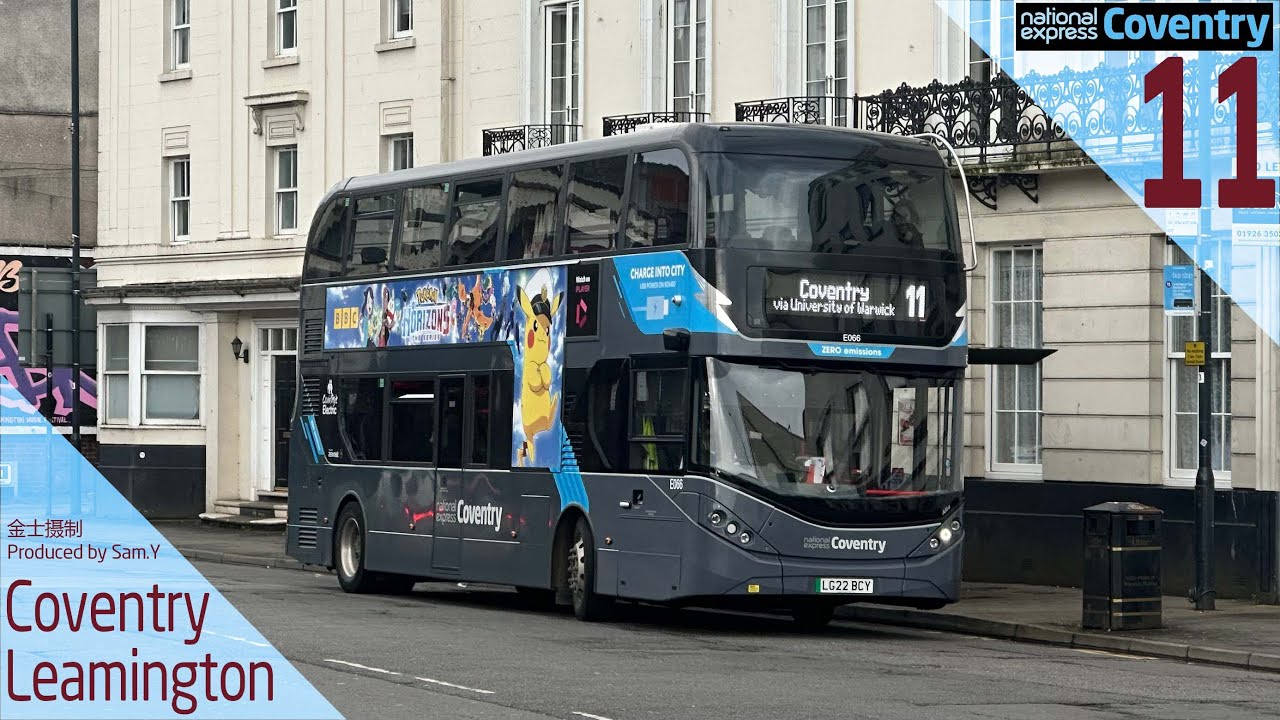 West Midlands Transport: Coventry 11 Leamington Spa