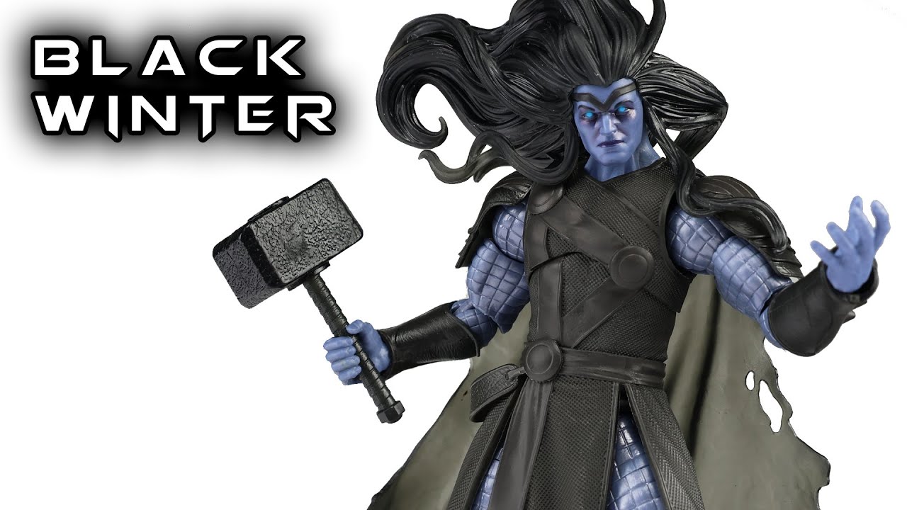 Marvel Legends BLACK WINTER THOR Action Figure Review