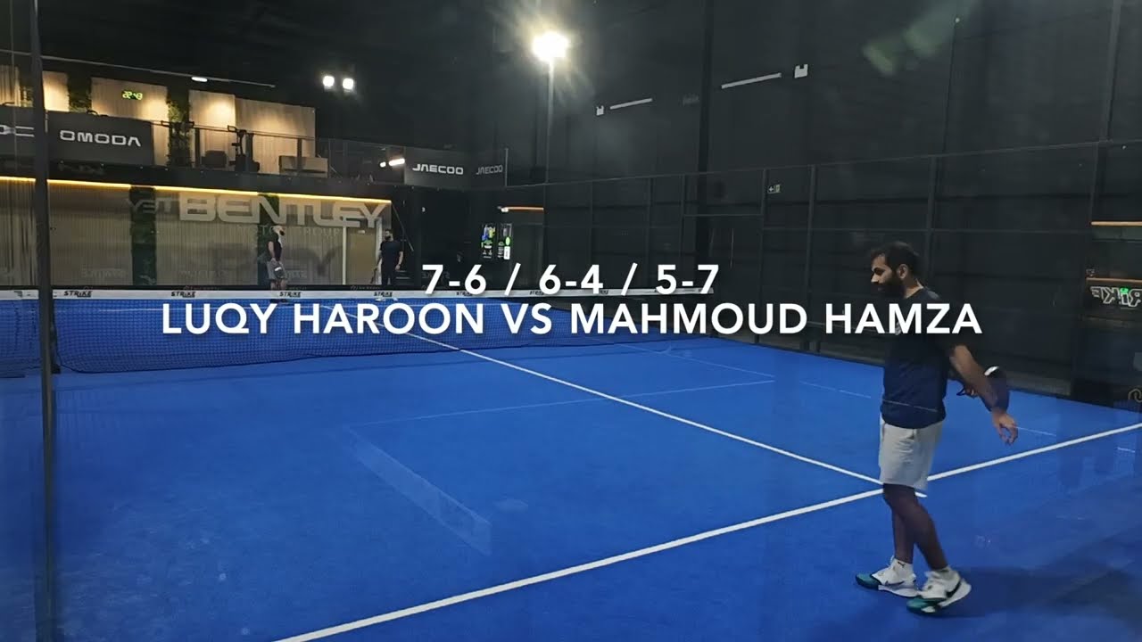 Playtomic Level 2-3 - Strike Bradford - Luqy Haroon Vs Mahmoud Hamza