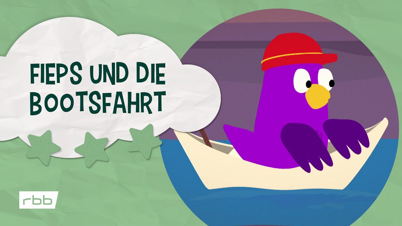 Fieps und die Bootsfahrt | Unser Sandmännchen