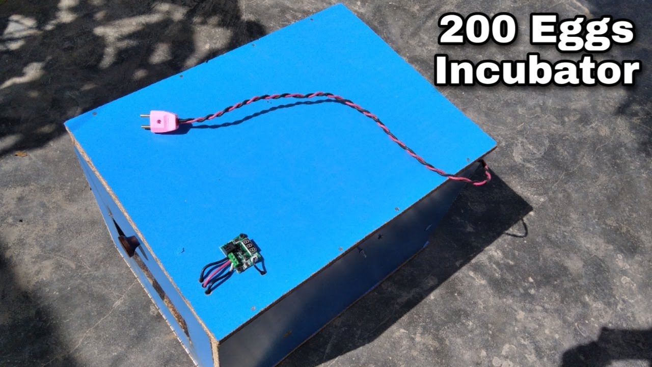 How to make Egg Incubator || Incubator for 200 Eggs || Egg hatching machine