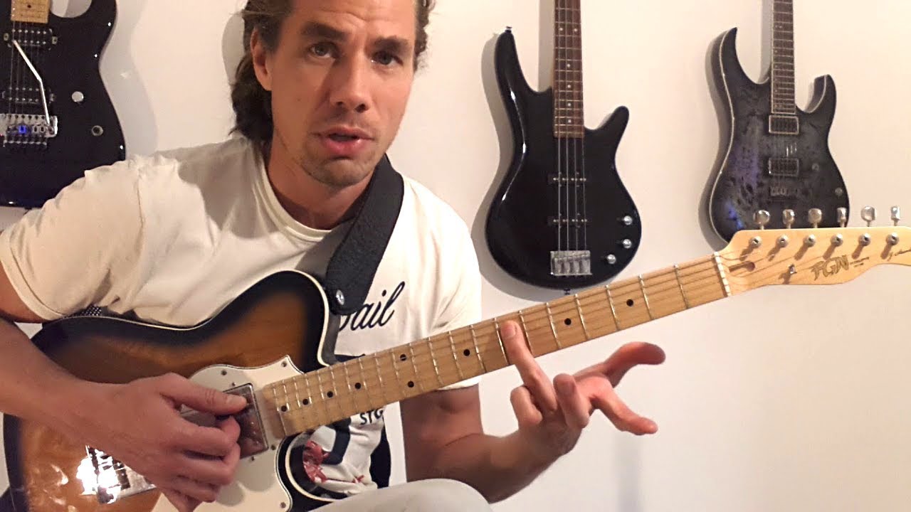 Blues Riff - Gitaarles (leer een BLUESSCHEMA spelen)