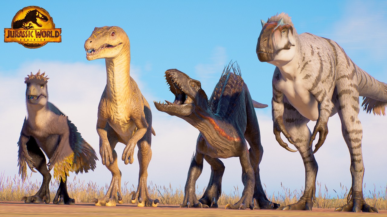 All DINOSAUR T-REX vs ALL DINOSAUR DISTORTUS REX DINOSAUR FIGHTING 🦖 JURASSIC WORLD EVOLUTION 3