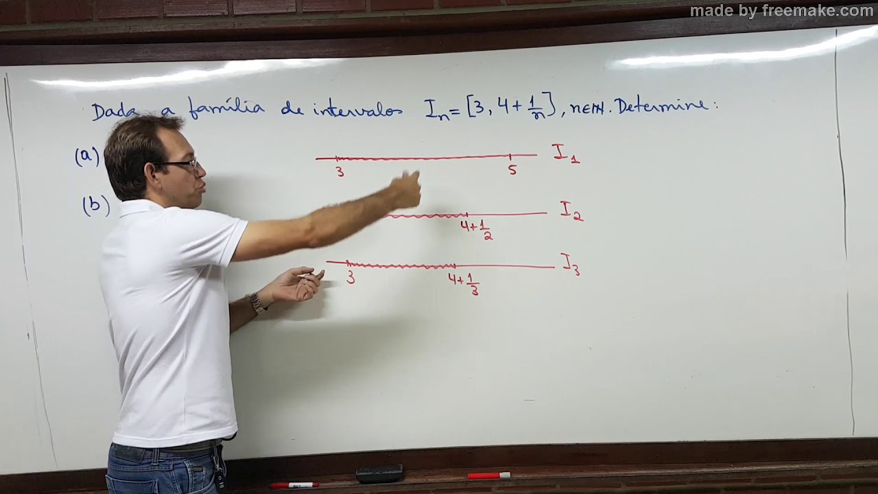 Exercício 6: União e interseção de intervalos