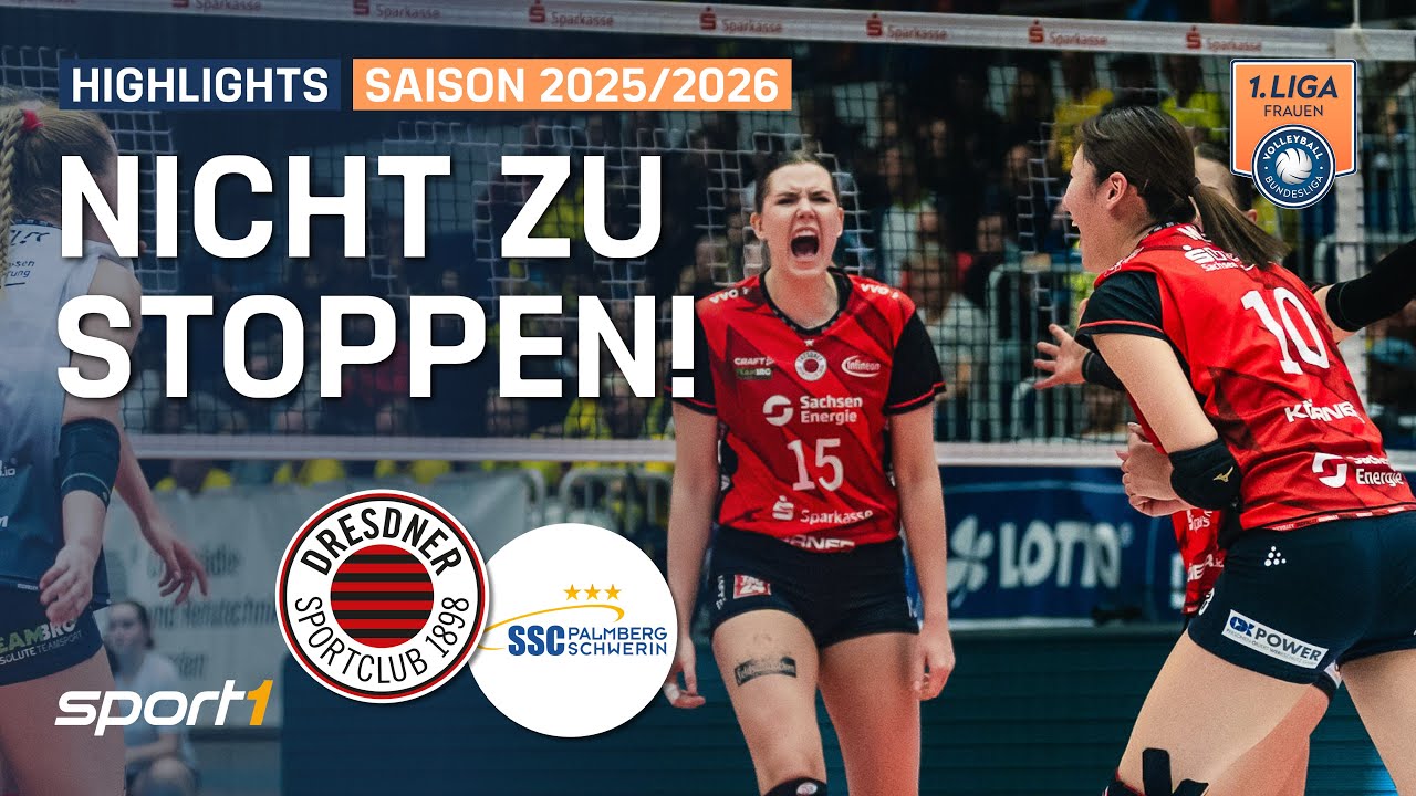Diagonalangreiferin entscheidet das Top-Duell! 🔥 | Match Highlights |1. Volleyball Bundesliga Frauen