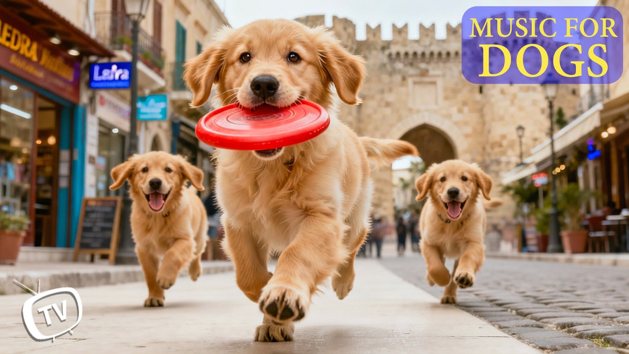 12 Hours Dog Calming Music 🐶 Separation Anxiety Relief | Sleep Music for Dogs Home Alone